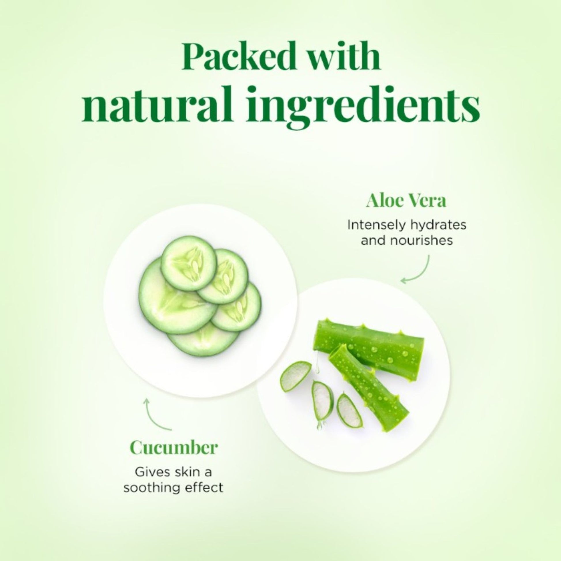 Everyuth Naturals Rejuvenating Sheet Mask - Cucumber & Aloe Vera