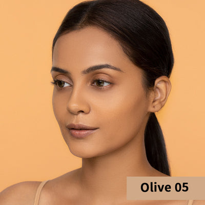 Nykaa Cosmetics All Day Matte 12HR Oil Control Face Compact Powder With SPF 15 PA ++ - Olive 05