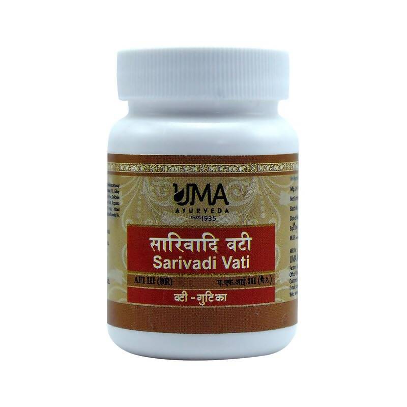 Uma Ayurveda Sarivadi Vati - Indyancart