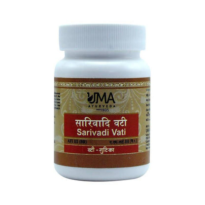 Uma Ayurveda Sarivadi Vati - Indyancart