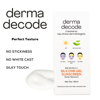 Derma Decode Silicone Waterproof Sunscreen SPF 50 PA++++