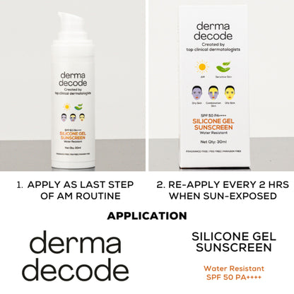 Derma Decode Silicone Waterproof Sunscreen SPF 50 PA++++
