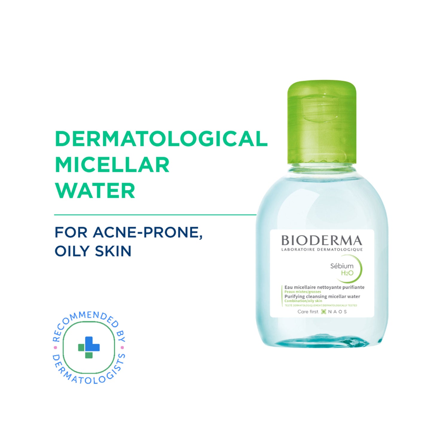 Bioderma Cleansing Water Sebium H2O Purifying Micellar