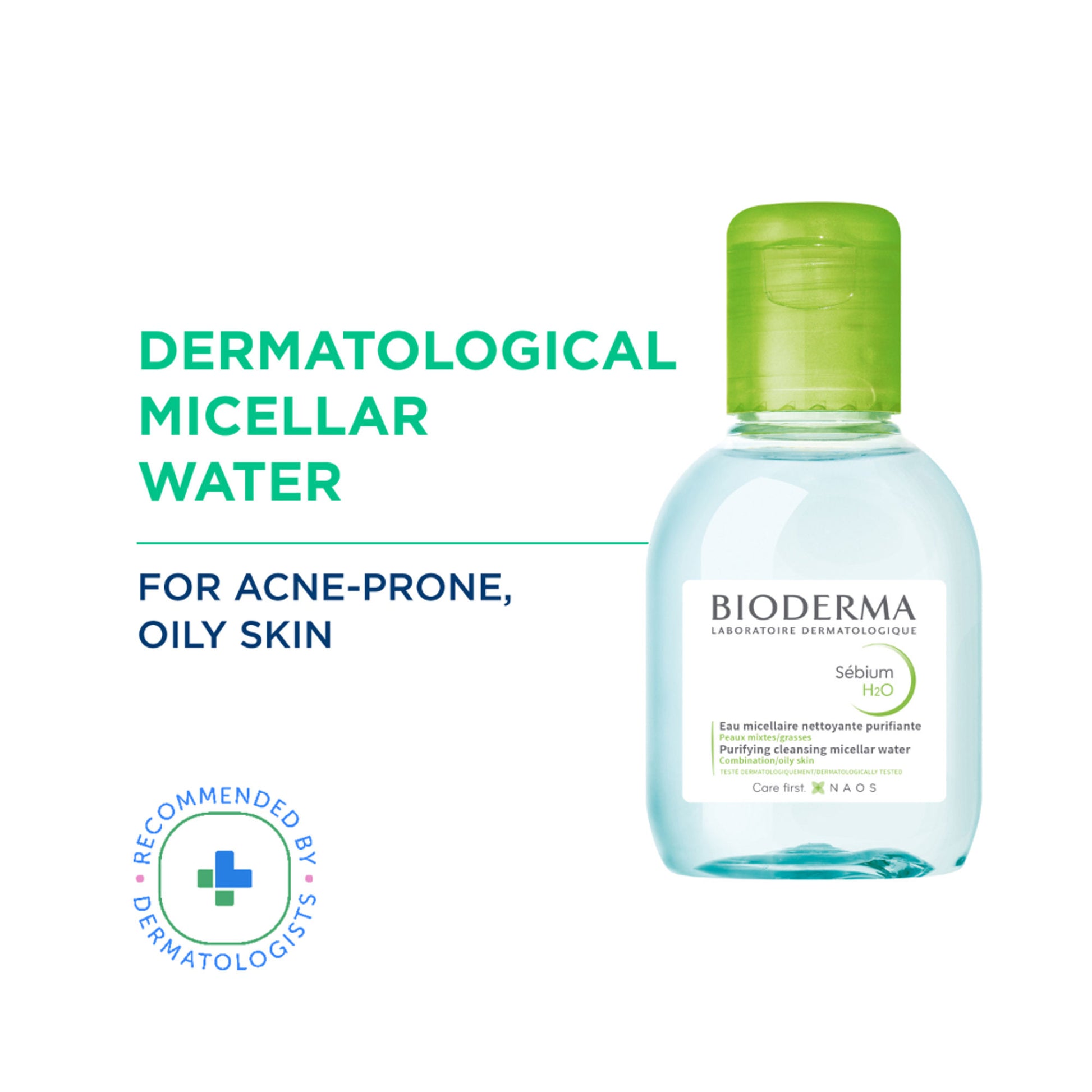 Bioderma Cleansing Water Sebium H2O Purifying Micellar