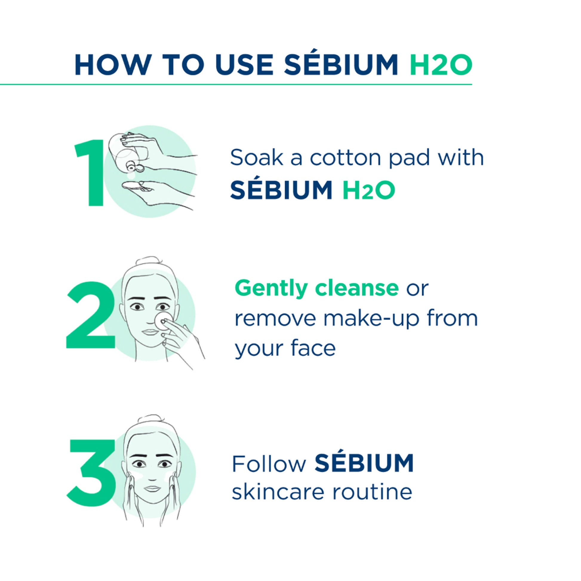 Bioderma Cleansing Water Sebium H2O Purifying Micellar