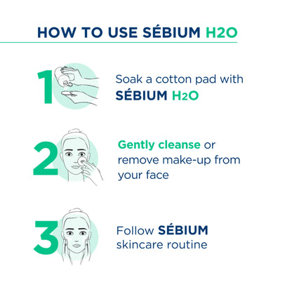 Bioderma Cleansing Water Sebium H2O Purifying Micellar