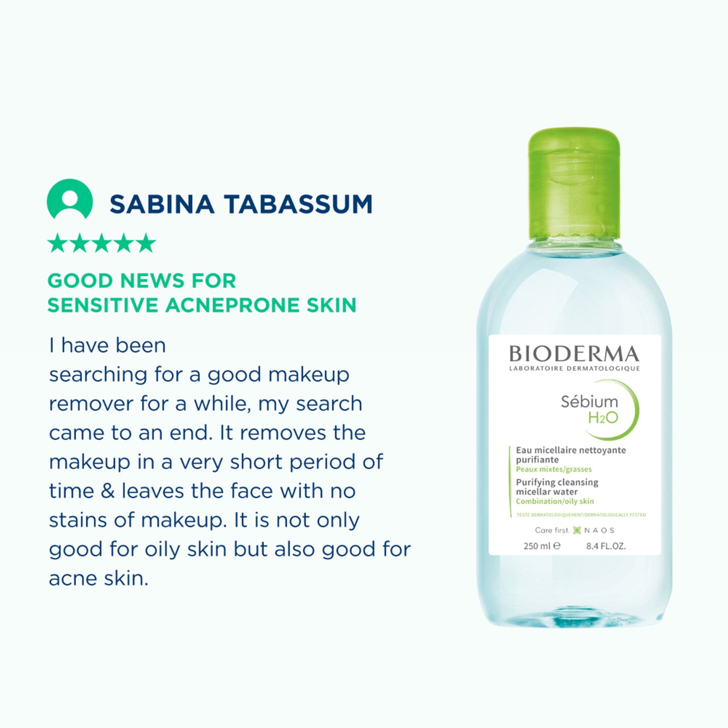 Bioderma Cleansing Water Sebium H2O Purifying Micellar