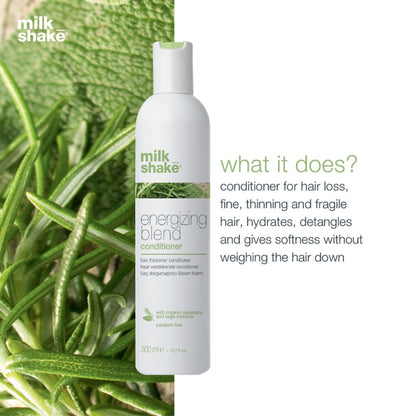 Milkshake Energizing Blend Conditioner For Hair Loss With Organic Rosemary & Sage