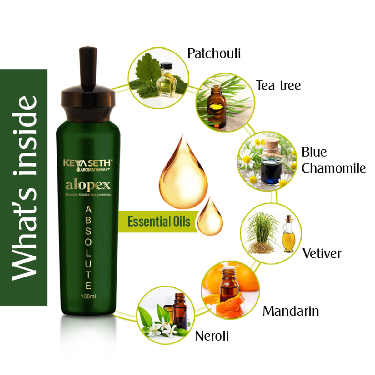 Keya Seth Aromatherapy Alopex Absolute Solution Hair Serum