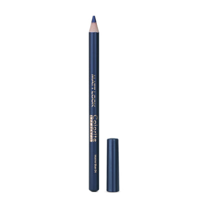 Matt look Colorite Long Lasting Smudge Proof Eye Liner Pencil - Marine Blue 04
