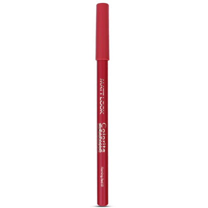 Matt look Colorite Lip Contour Professional Matte Lip Color Pencil - Flaming Red 01