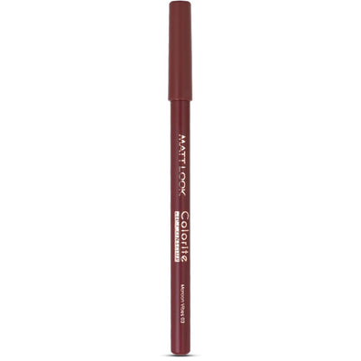 Matt look Colorite Lip Contour Professional Matte Lip Color Pencil - Maroon Vibes 03
