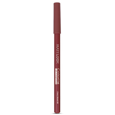 Matt look Colorite Lip Contour Professional Matte Lip Color Pencil - Cherry Brown 04