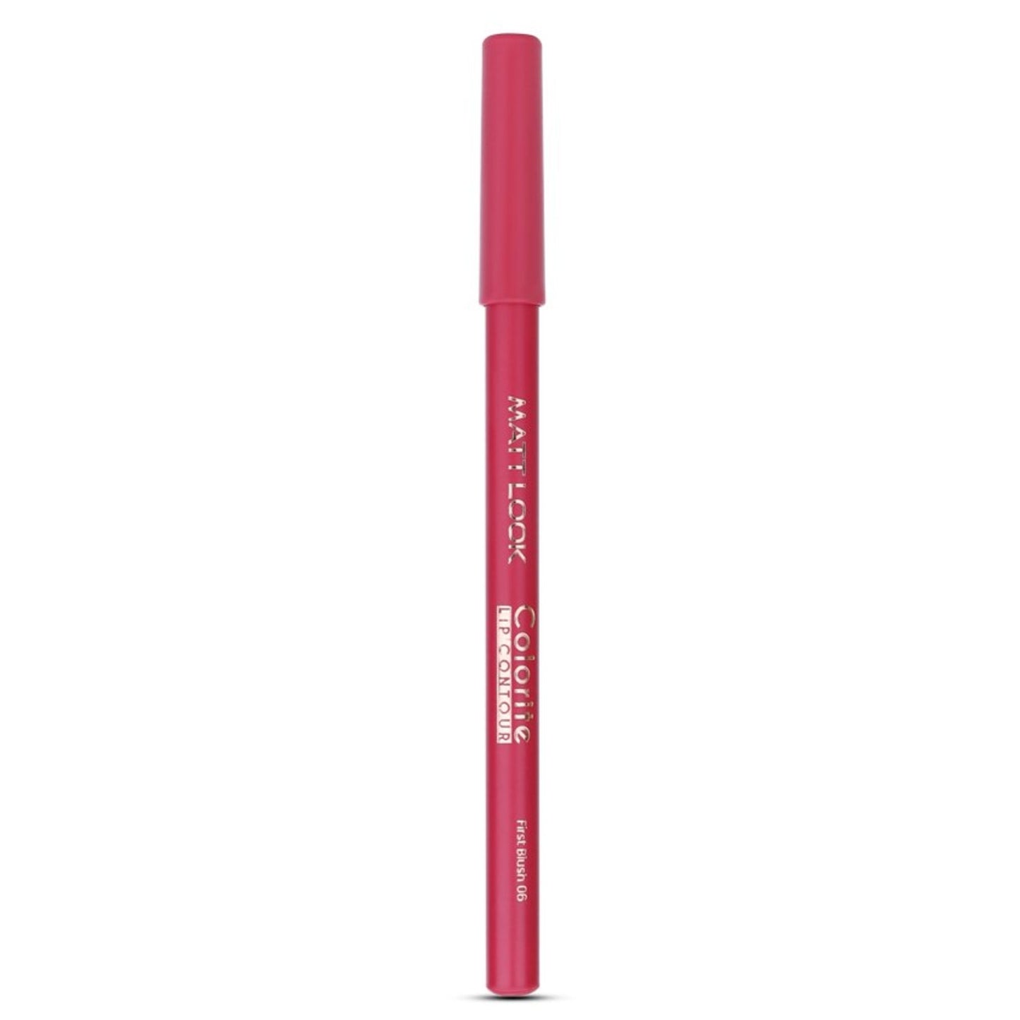 Matt look Colorite Lip Contour Professional Matte Lip Color Pencil - First Blush 06