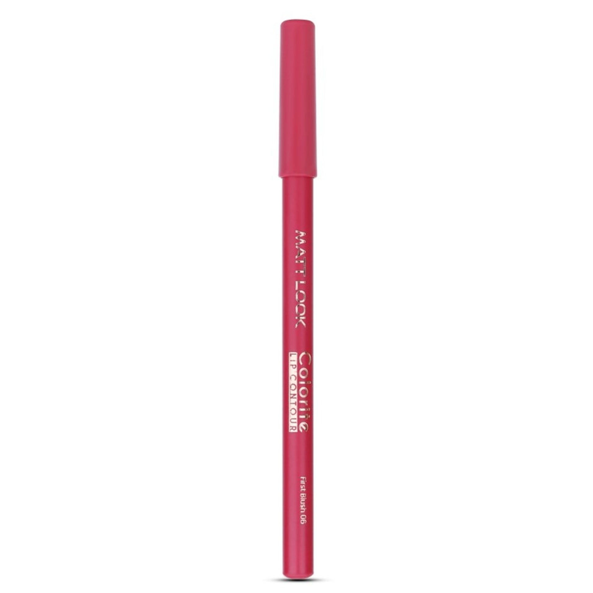 Matt look Colorite Lip Contour Professional Matte Lip Color Pencil - First Blush 06