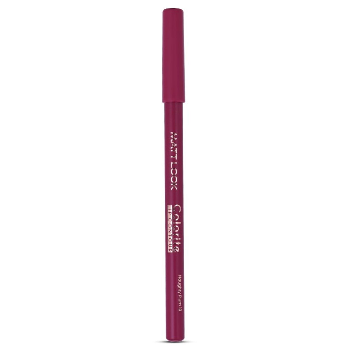 Matt look Colorite Lip Contour Professional Matte Lip Color Pencil - Naughty Plum 10