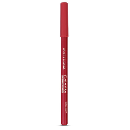Matt look Colorite Lip Contour Professional Matte Lip Color Pencil - Sizzling Red 17