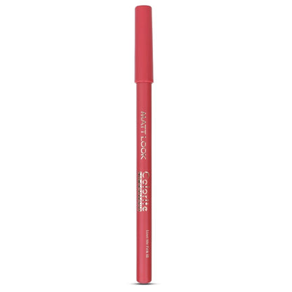 Matt look Colorite Lip Contour Professional Matte Lip Color Pencil - Love Me Pink 18