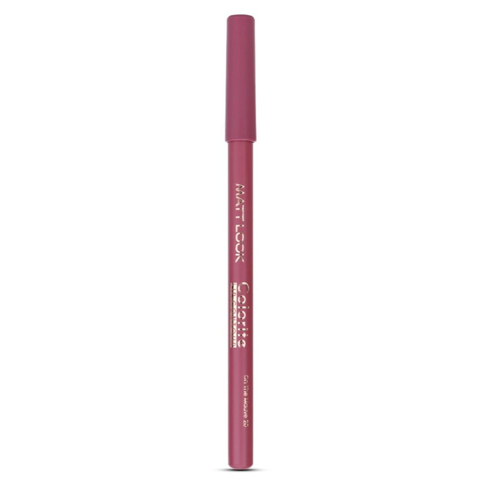 Matt look Colorite Lip Contour Professional Matte Lip Color Pencil - On The Mauve 20