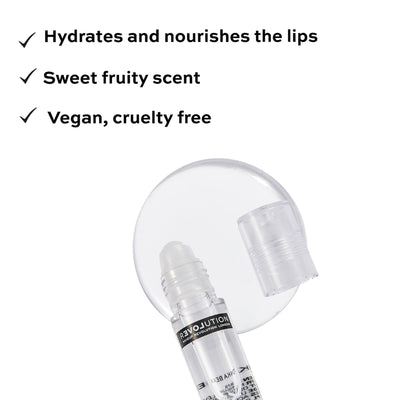 Revolution Relove Roll Baby Lip Oil Papaya - Tonka Bean