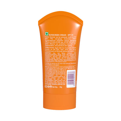 Lotus Herbals Safe Sun Sunscreen Cream PA++ UVA SPF-30 UVB Indian Summer Formula