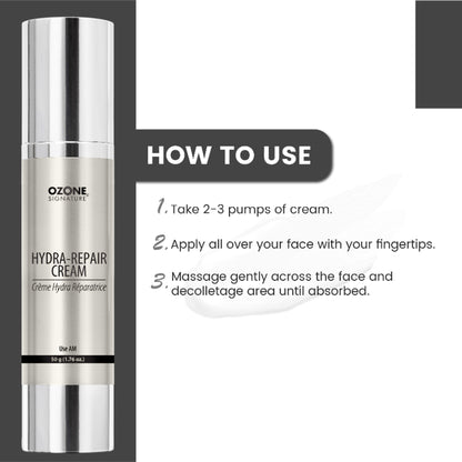 Ozone Signature Hydra Repair Cream Use AM