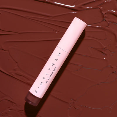 Simply Nam Satin Soft Lip Creme, Hydrating, Botanical Colour for Everyday Lips - Toasted Caramel