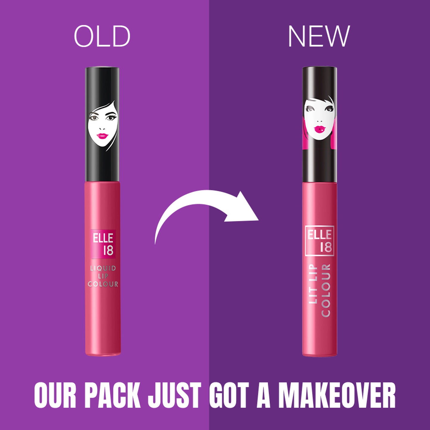 Elle 18 Liquid Lip Color - French Pink