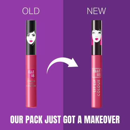 Elle 18 Liquid Lip Color - French Pink