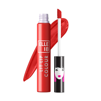 Elle 18 Liquid Lip Color - Red Rock
