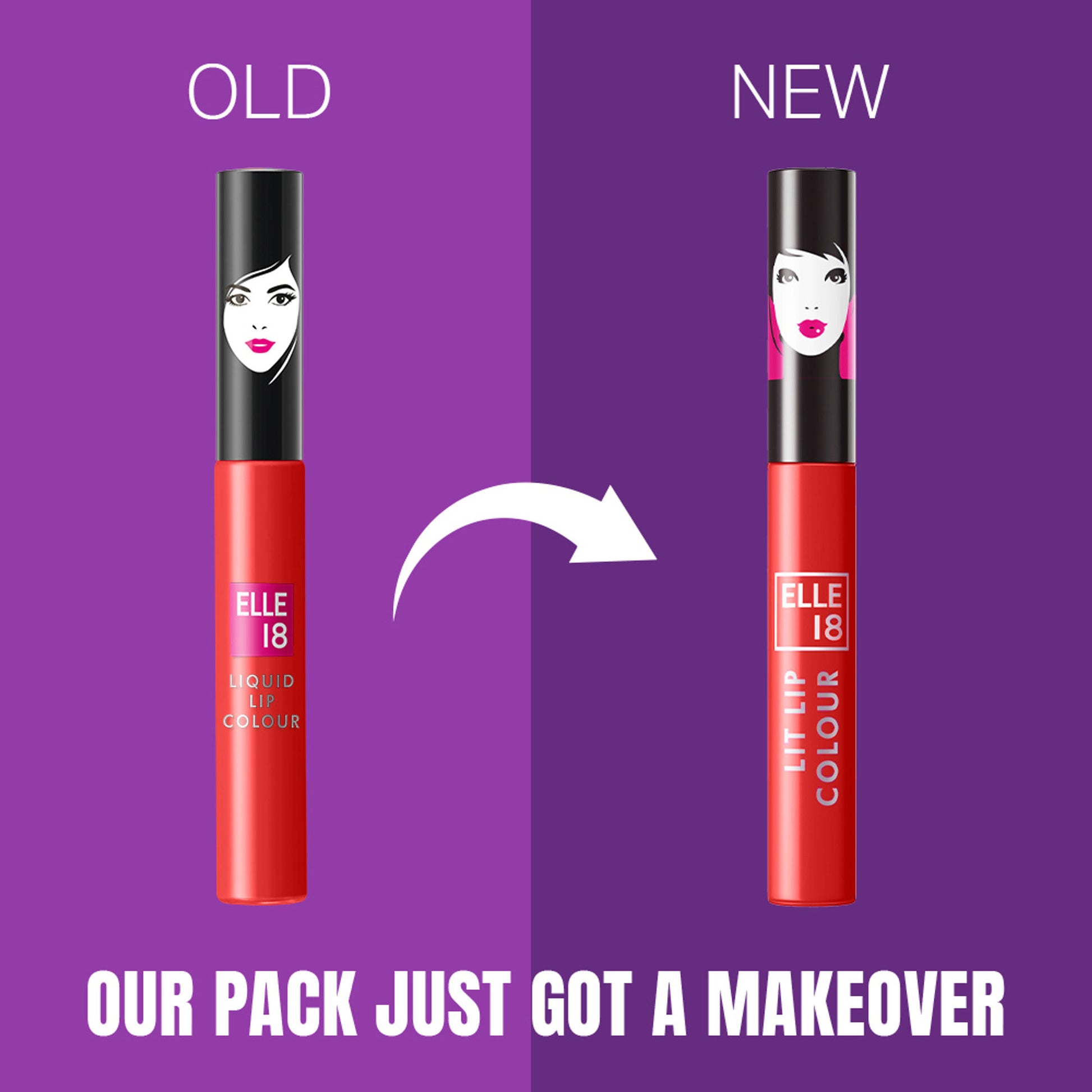 Elle 18 Liquid Lip Color - Red Rock