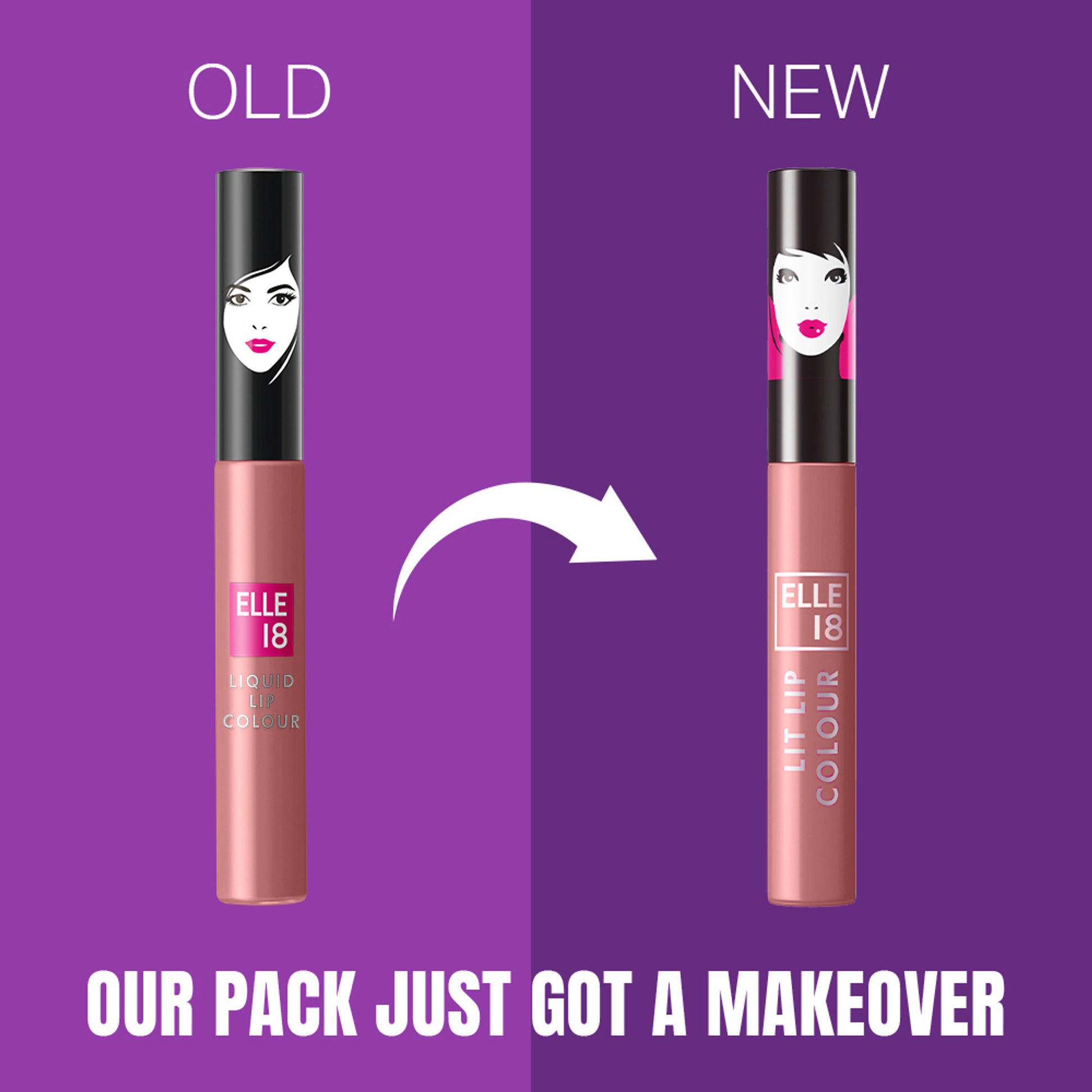 Elle 18 Liquid Lip Color - Nude Dust