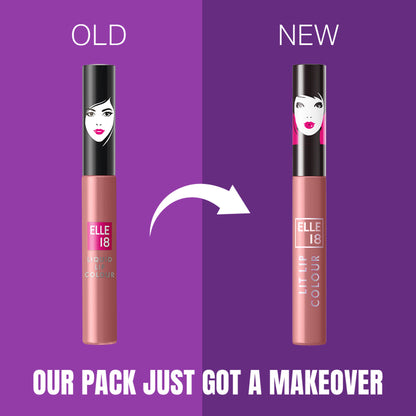 Elle 18 Liquid Lip Color - Nude Dust
