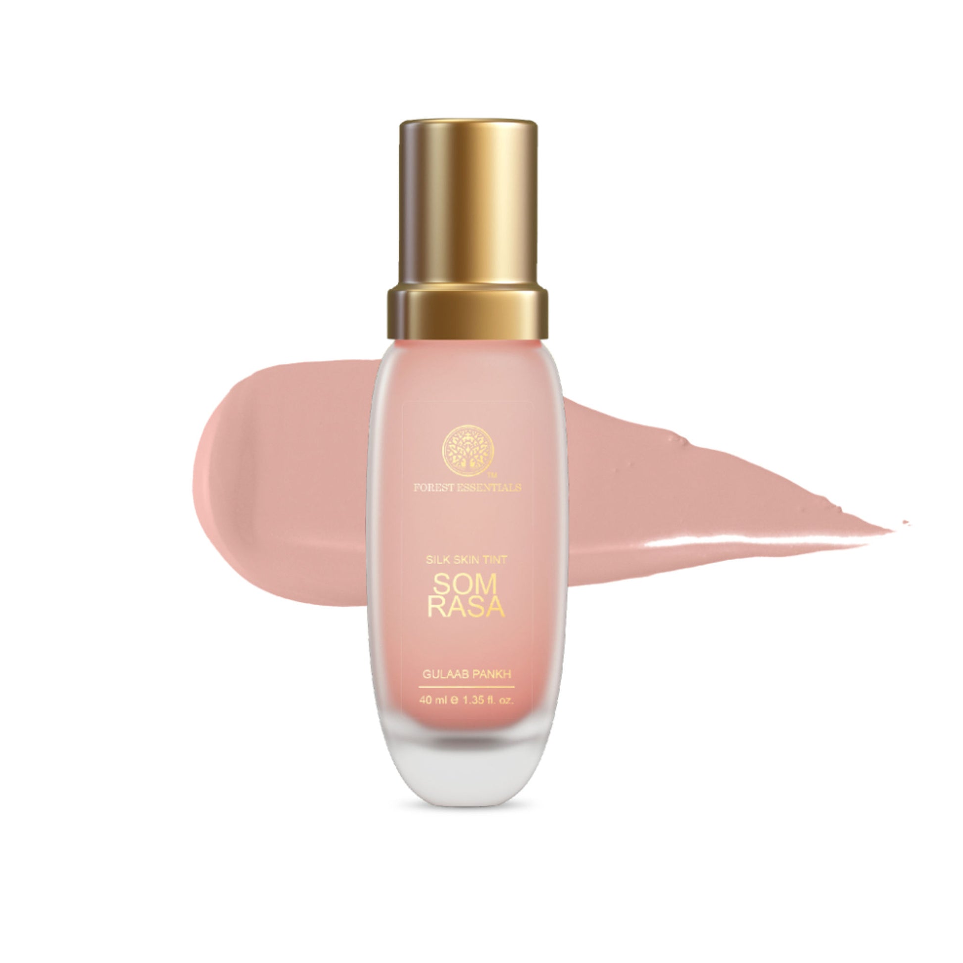 Forest Essentials Som Rasa Silk Skin Tint - Gulaab Pankh