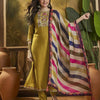 Dhiyona SN Women's Embroidered Kurta Trouser With Dupatta
