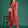 Dhiyona IE Ethnic Motifs Embroidered Kurta with Trousers & Dupatta