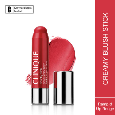 Clinique Chubby Stick Cheek Color Balm - Ramp'D Up Rouge