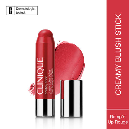 Clinique Chubby Stick Cheek Color Balm - Ramp'D Up Rouge