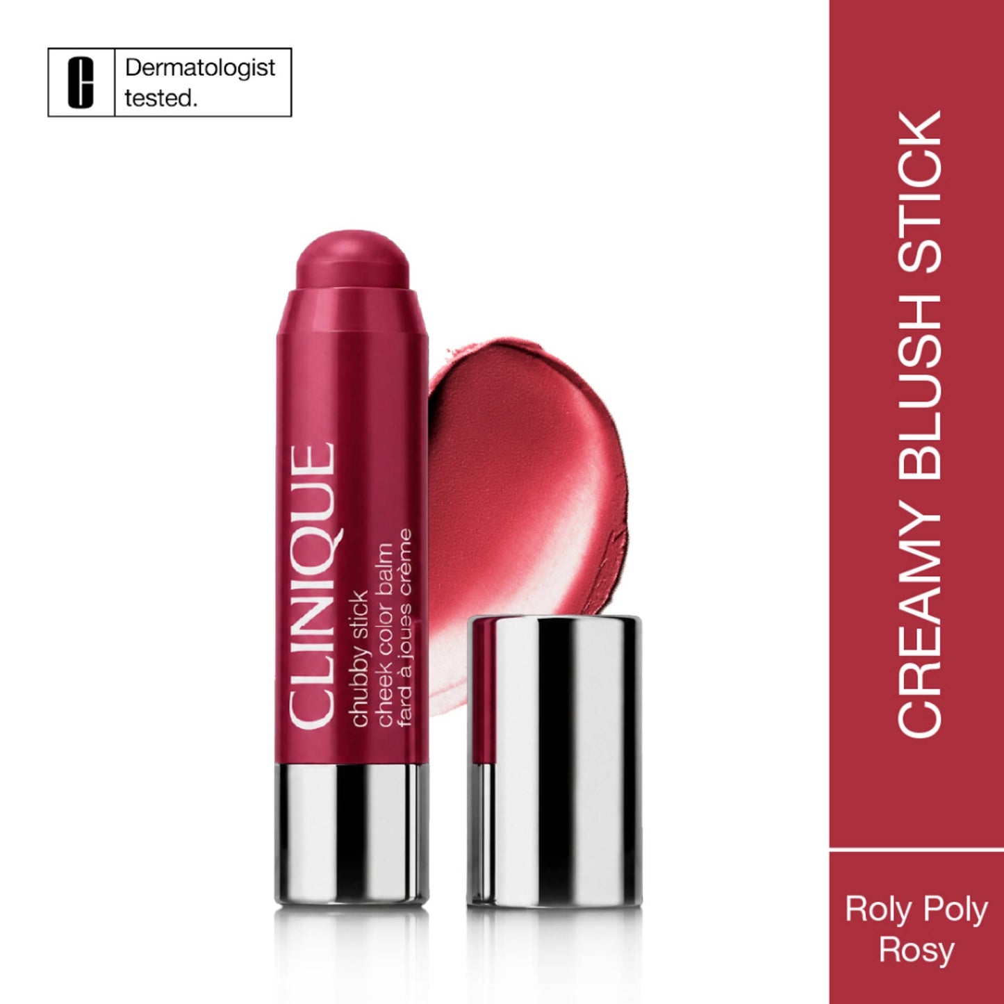 Clinique Chubby Stick Cheek Color Balm - Roly Poly Rosy