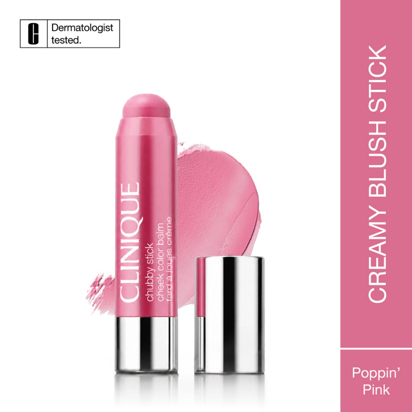 Clinique Chubby Stick Cheek Color Balm - Poppin' Pink