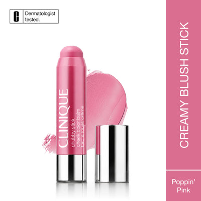 Clinique Chubby Stick Cheek Color Balm - Poppin' Pink