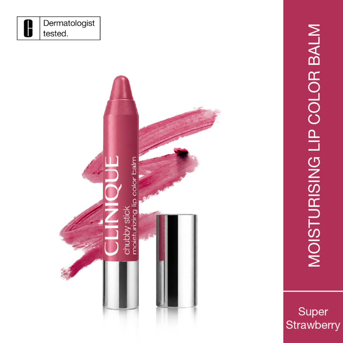 Clinique Chubby Stick Moisturizing Lip Color Balm - Super Strawberry