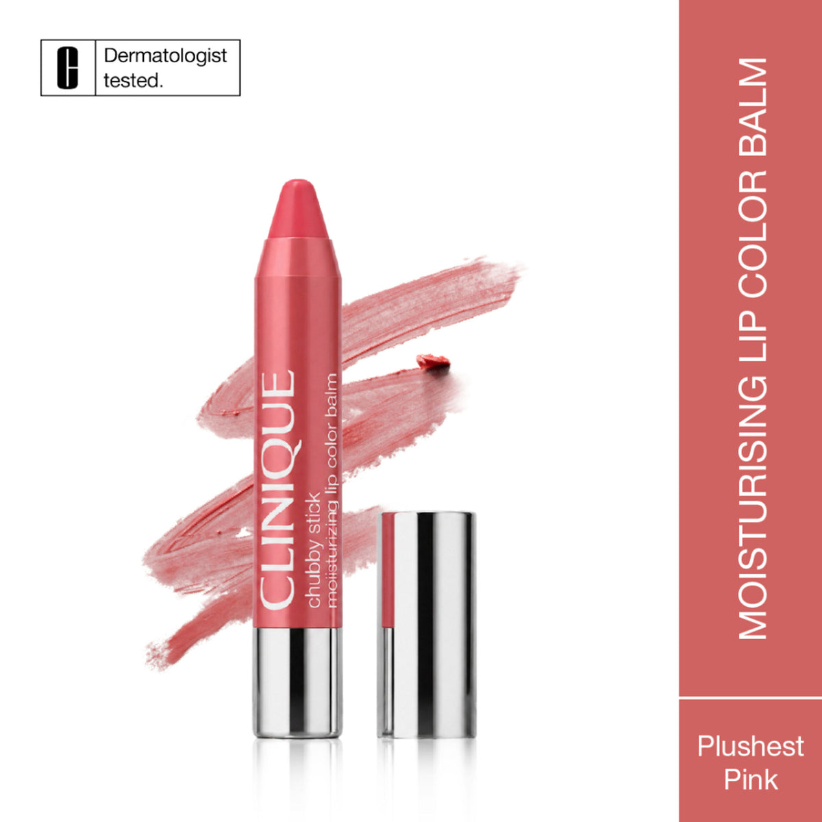Clinique Chubby Stick Moisturizing Lip Color Balm - Plushest Pink