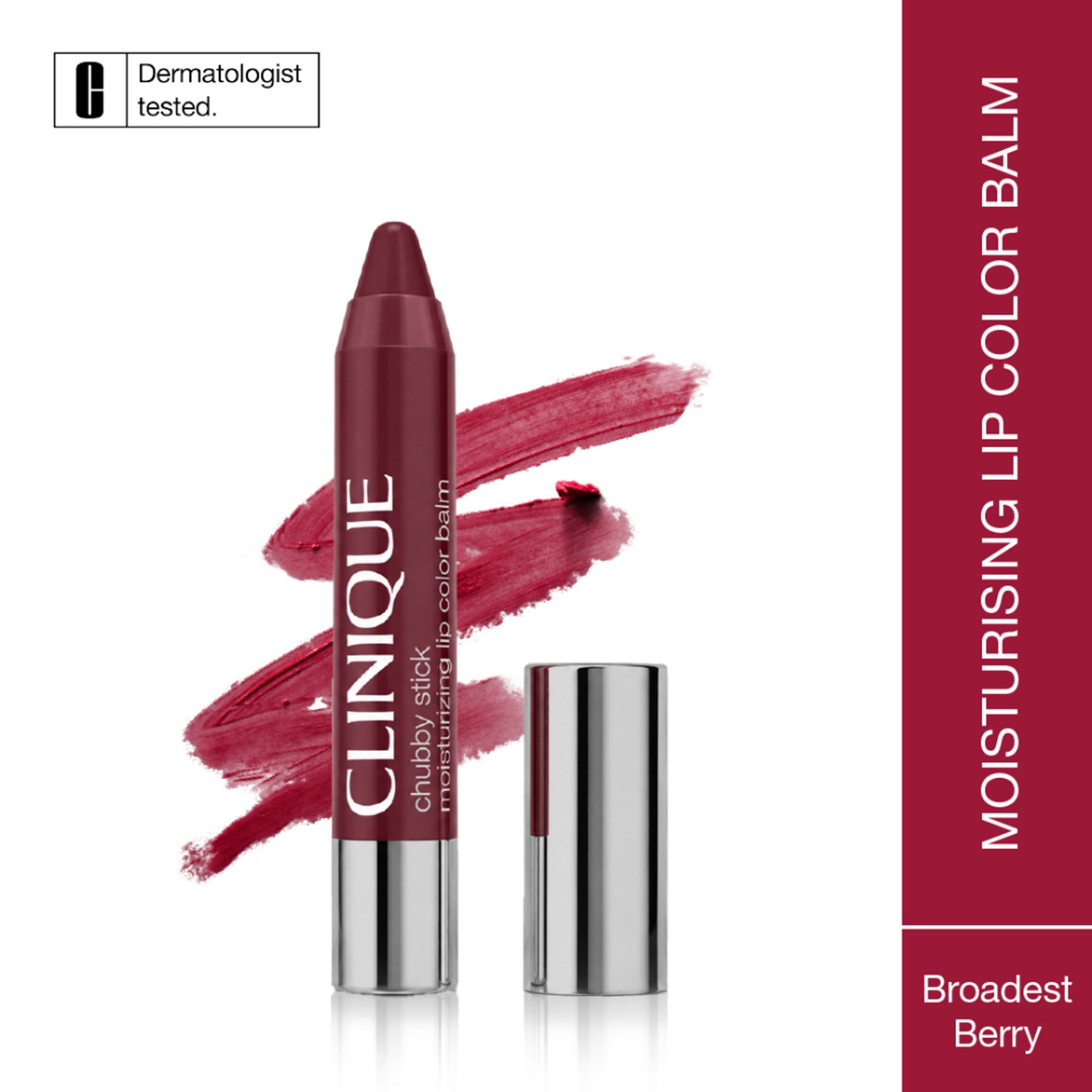 Clinique Chubby Stick Moisturizing Lip Color Balm - Broadest Berry