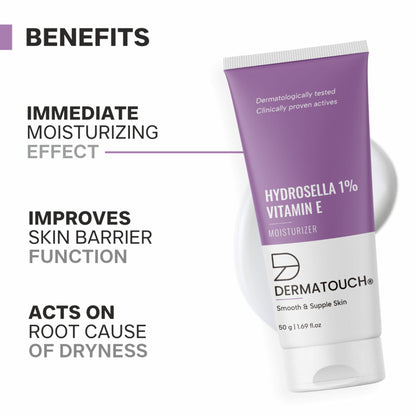 Dermatouch Vitamin E Moisturizer For Face & Body - All Skin Types