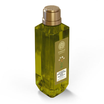 Forest Essentials Ayurvedic Herb Enriched Head Massage Oil Japapatti - Hair Oil for Dry Frizzy Hair