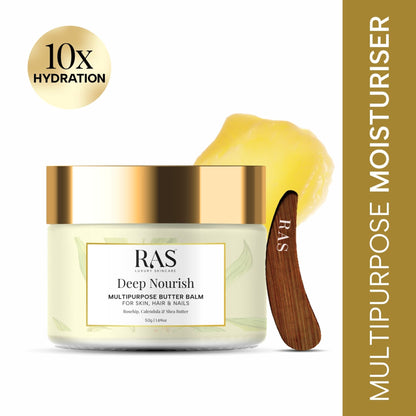 Deep Nourish Butter Balm For Skin Hair & Nails 40 gm