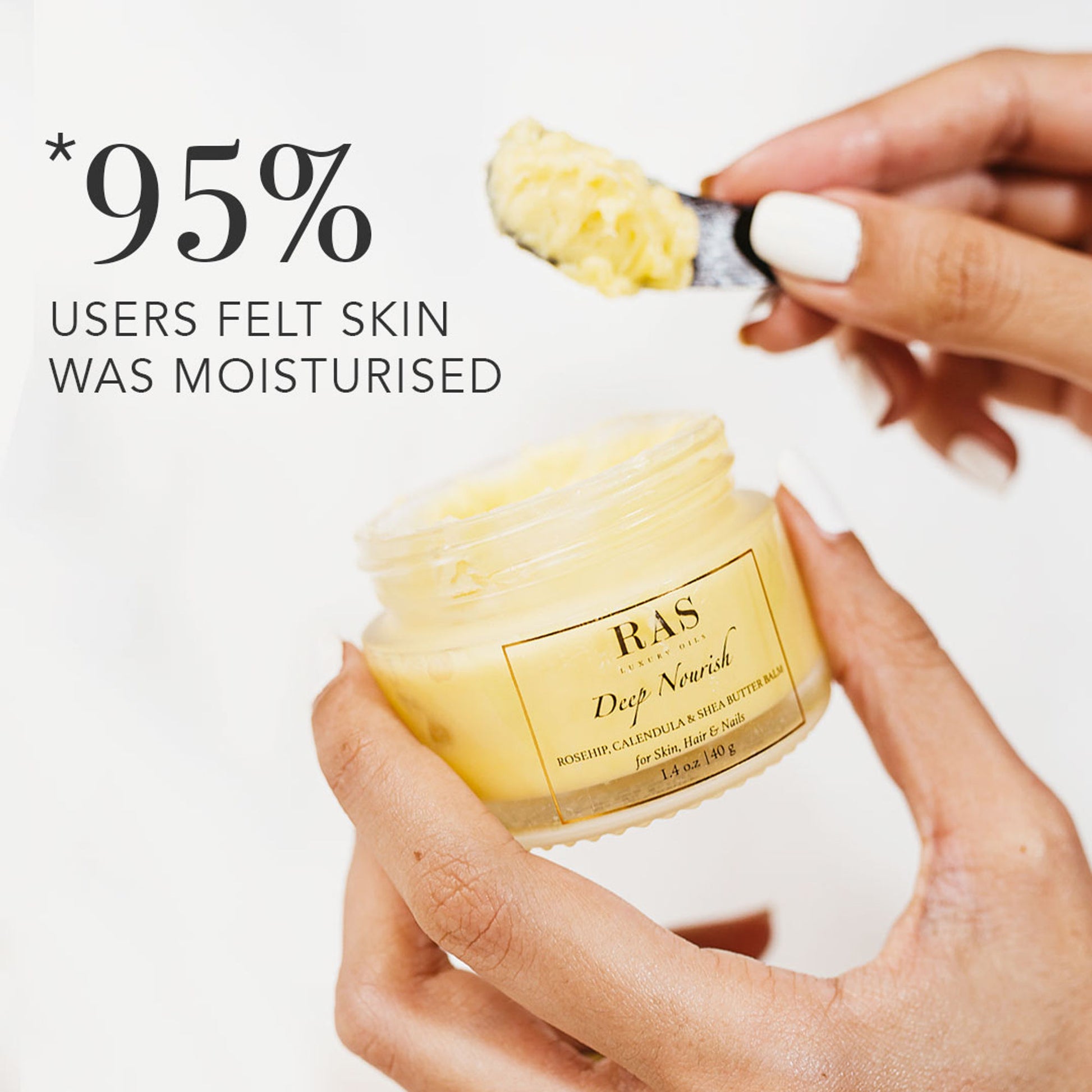 Deep Nourish Butter Balm For Skin Hair & Nails 40 gm