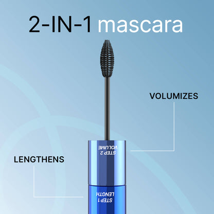 Sotrue Dark Spell 2-In-1 Mascara with Lightweight, Strengthens & Promotes Lash Growth