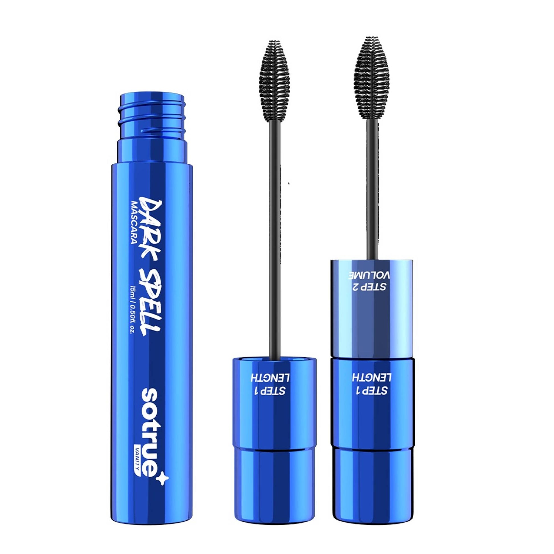 Sotrue Dark Spell 2-In-1 Mascara with Lightweight, Strengthens & Promotes Lash Growth